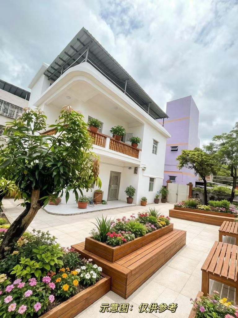 新生整栋带院子出租- 建面320平米- 自住办公皆可-