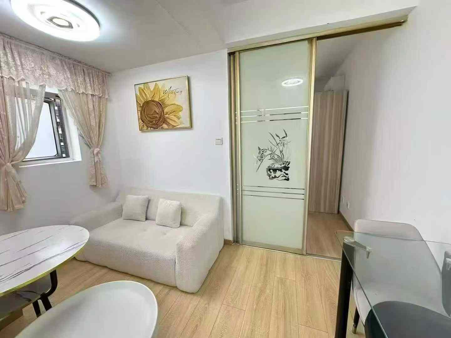 富通城三期出租，一房一厅 拎包入住 密码看房