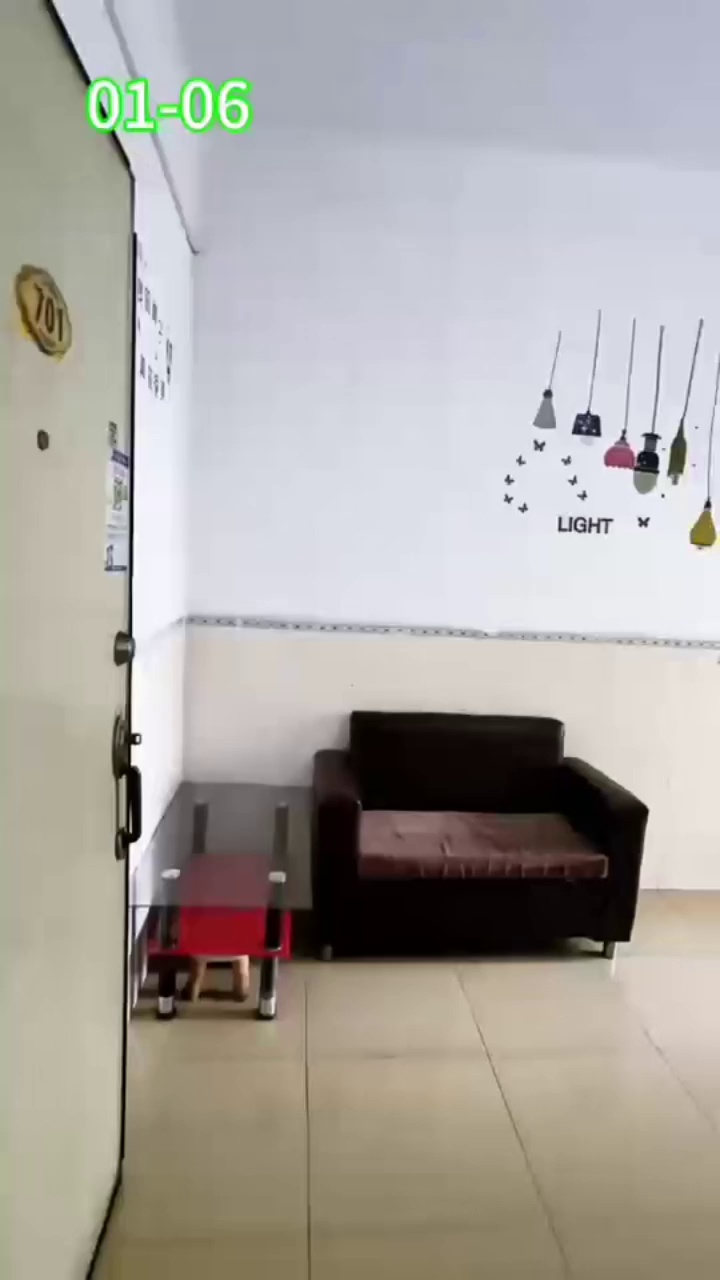 义乌八九小区一房一厅带阳台1200通燃气