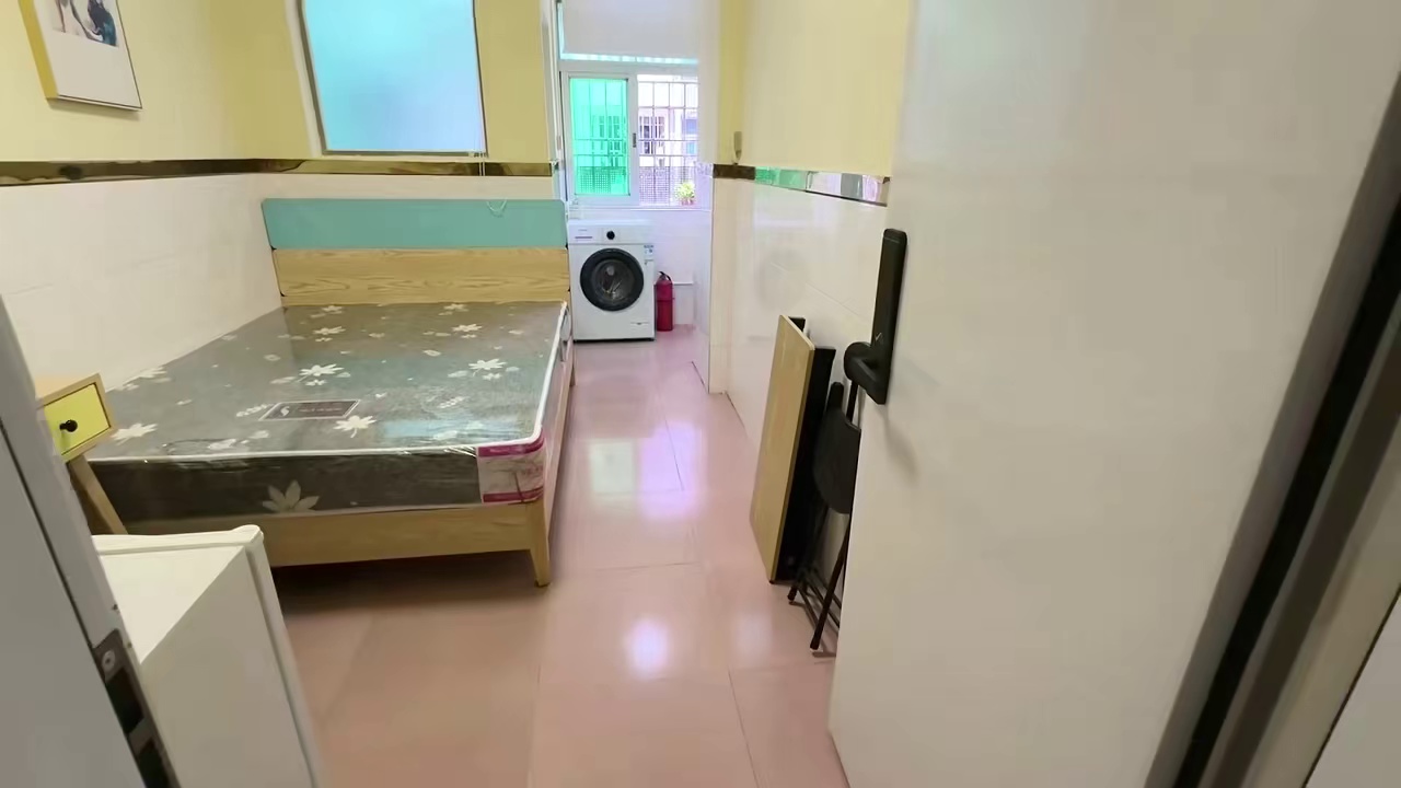 房东直租免民乐新村精装公寓房大单间步梯高楼层家私家电全齐拎包入住可用燃气采光好租1580元色