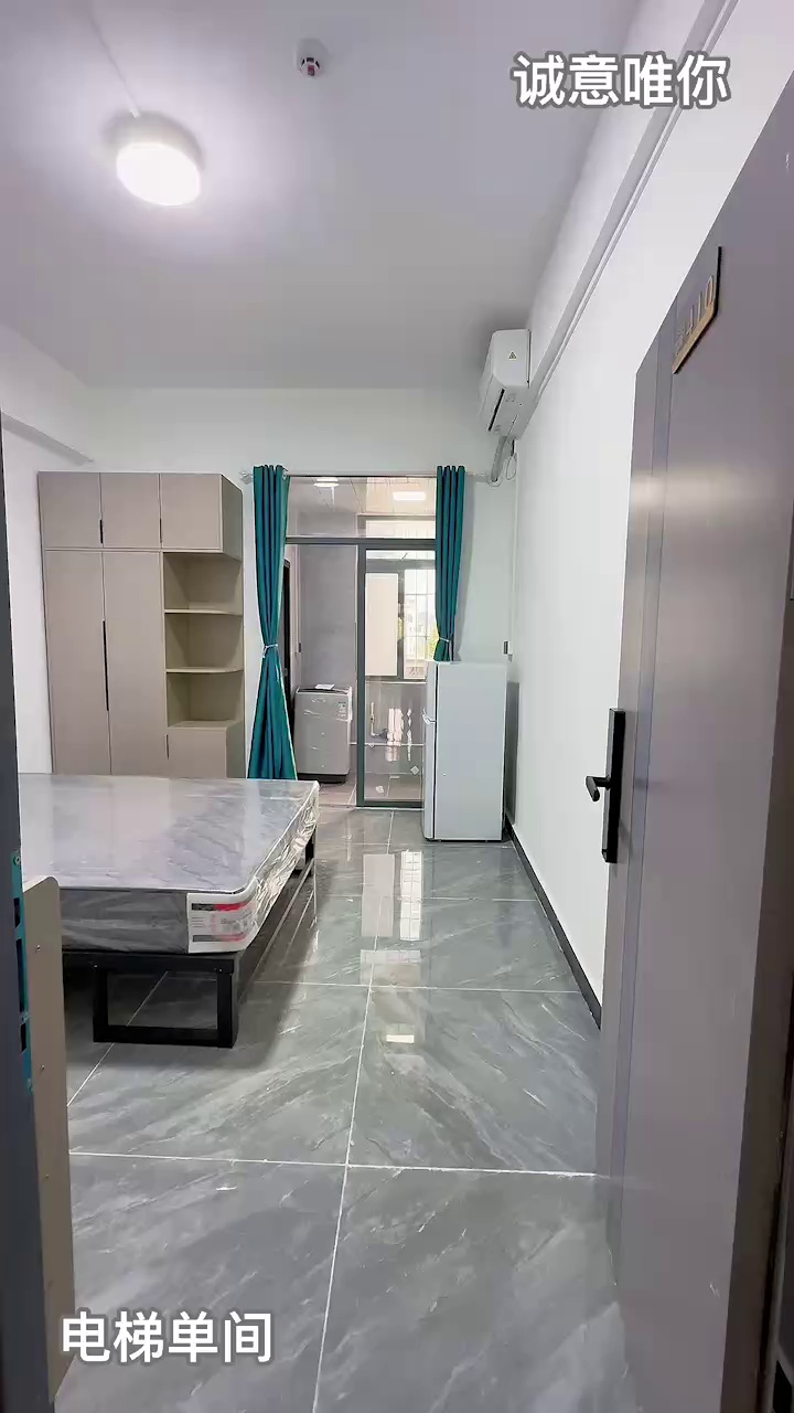 大浪时尚小镇附近精装电梯大单间 1280采光好,拎包入住